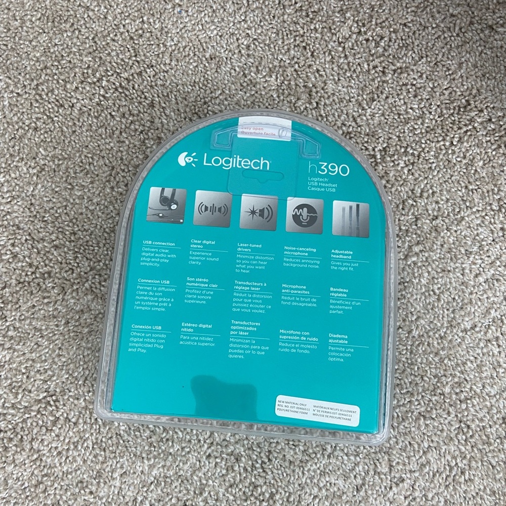 Logitech USB Headset - Picture 2 of 4